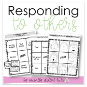 Responding To Others | Differentiated BINGO